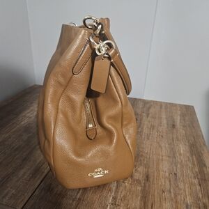 Coach Brown Leather Hobo Bag